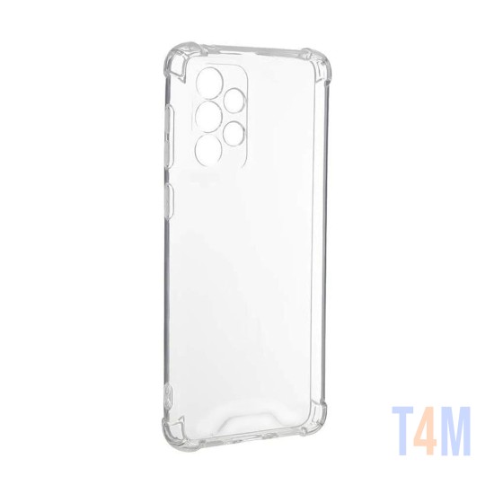 Funda de Silicona con Esquinas Duras para Samsung Galaxy A33 5g Transparente